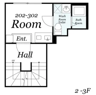 HERME YOYOGI OUEST エルメ代々木ウエスト【3階】の間取り