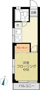 サンコーマンション【1階】の間取り