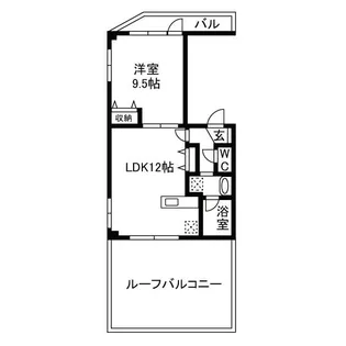 菅野ビル【5階】の間取り