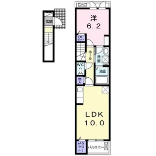 アムール エナ【2階】の間取り