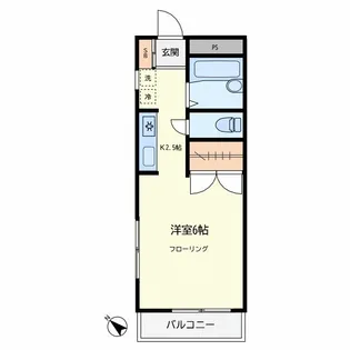野沢パークハイツ【1階】の間取り