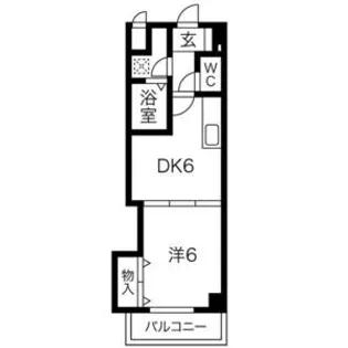 エクセルコート【4階】の間取り