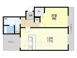 GRAND岡山手【2階】の間取り