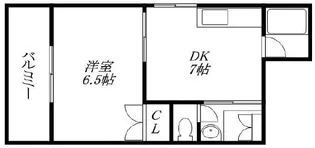 鹿島マンション【3階】の間取り