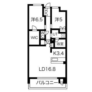 クレアホームズ一番町プレステージ【15階】の間取り