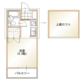Ca’miaB【2階】の間取り