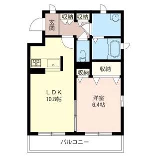 アクアーリオ【3階】の間取り