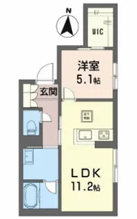ムライチ・新大江ステージ【1階】の間取り