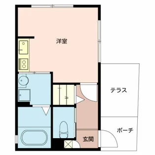 La casa dolce【1階】の間取り