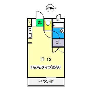 フィール朝倉【2階】の間取り