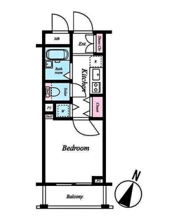アヴァンツァーレ横濱【2階】の間取り