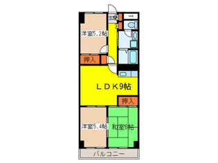 リブレハウス欅【2階】の間取り