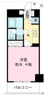 コーポ芝公園【5階】の間取り