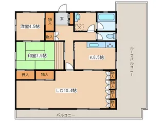 ファミ-ユミネ【3階】の間取り