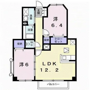 セレッソIII【1階】の間取り