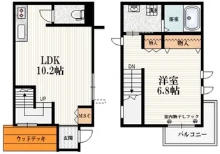 メゾン エストの間取り