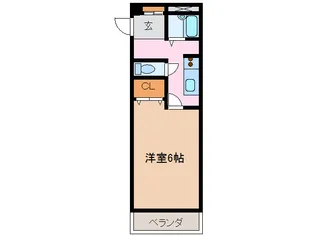 コンフォース中平【2階】の間取り