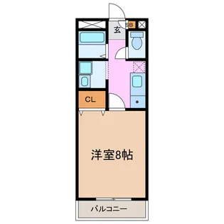 セレニール和合【2階】の間取り