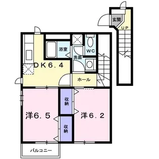 ハイ・フィールド【2階】の間取り