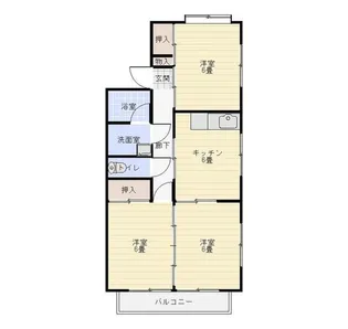 アネックス藤内A棟【1階】の間取り