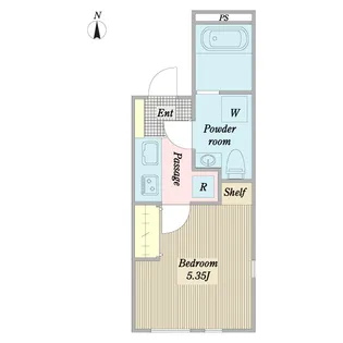 STRIPES 大森【1階】の間取り