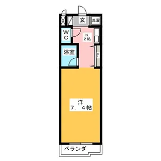 ソレーユI【3階】の間取り