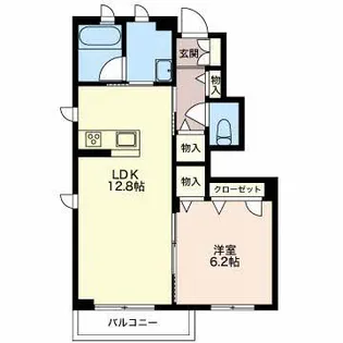 ETERNAL【1階】の間取り