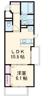 ブランヌーボー【1階】の間取り