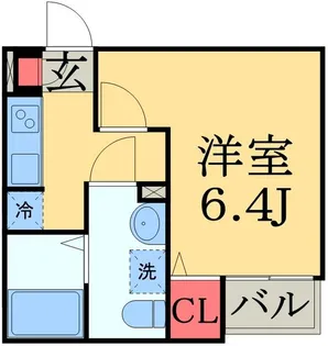 HALE KAI(ハレカイ)【2階】の間取り