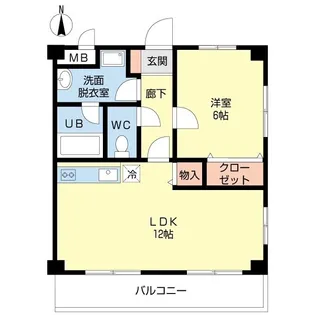 プランドール・Y【3階】の間取り