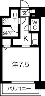 エグゼ大阪ドームII【2階】の間取り