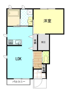 シャーメゾンルラシオン【1階】の間取り