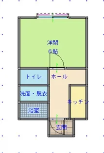 コート・ジョア【1階】の間取り
