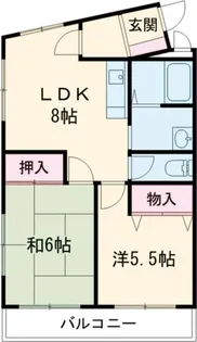 ドール東加古川【1階】の間取り
