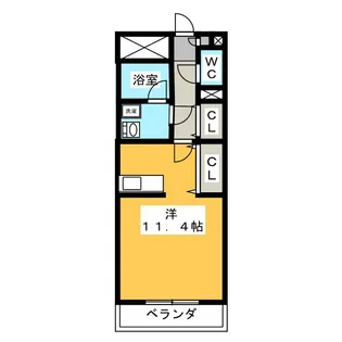 KDレジデンスII【7階】の間取り