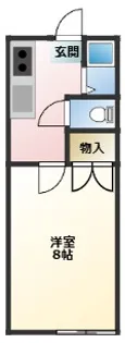 ヴェルドミールA【2階】の間取り