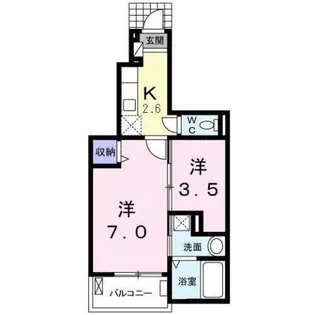 belle・88【1階】の間取り