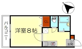 呉中央682【4階】の間取り