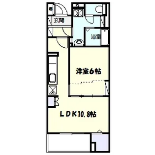 ブリッサ港南【3階】の間取り