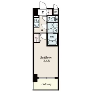 S-RESIDENCE浄心II【5階】の間取り