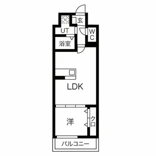 FREEDOMresidence堺大小路【2階】の間取り