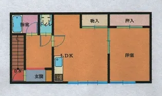 ハウスK【1階】の間取り