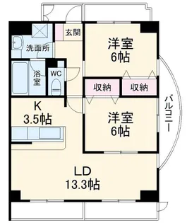 フォルムGP【4階】の間取り