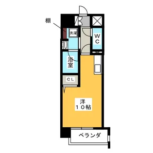 Mio・Aster【5階】の間取り
