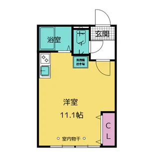 コーポイーストK【3階】の間取り