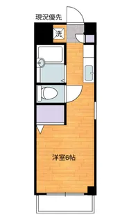 いーすとわん【4階】の間取り