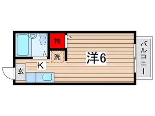 今井マンション【1階】の間取り