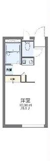 レオパレス柴崎【1階】の間取り