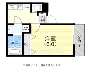 アバントコート神戸西出町【2階】の間取り