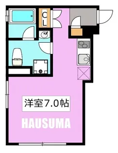 ファーレ大塚I【4階】の間取り